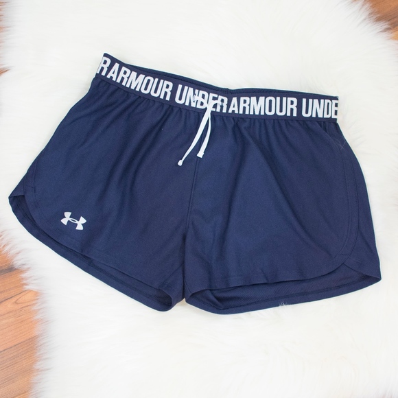 womens white under armour shorts